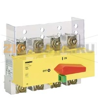 БЛОКИРУЕМЫЙ РАЗЪЕДИНИТЕЛЬ D=92MM 100A 4-ПОЛ. КРАСНЫЙ/ЖЕЛТЫЙ Siemens 5TE1415