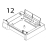 Print engine module base frame TSC TE200