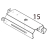 Pinch roller cover Toshiba TEC B-SX4T-GS20-QM-R