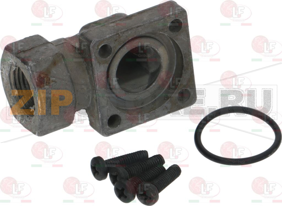 УГЛОВОЙ ФЛАНЕЦ ДЛЯ MINISIT Ø 3/8"F 