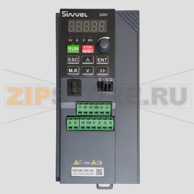 Преобразователь частоты 1.5 кВт, 1/3 фазы, 220 В, тормозной модуль Sinvel SID100-1R5-2B 