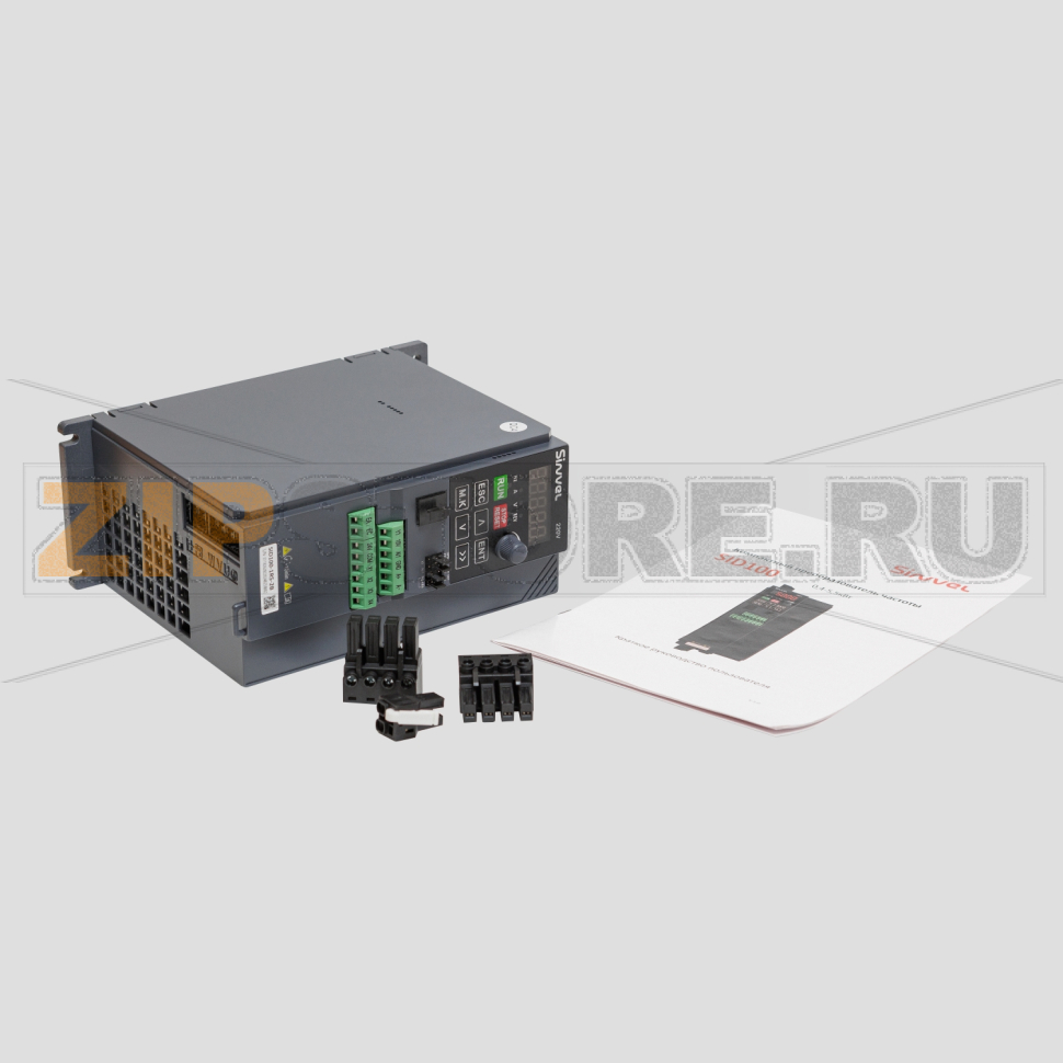 Преобразователь частоты 1.5 кВт, 1/3 фазы, 220 В, тормозной модуль Sinvel SID100-1R5-2B 