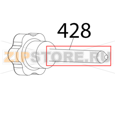 Prigioniero colonnina L=75 Sirman Mirra 300 Y09 Prigioniero colonnina L=75 Sirman Mirra 300 Y09Запчасть на деталировке под номером: 428