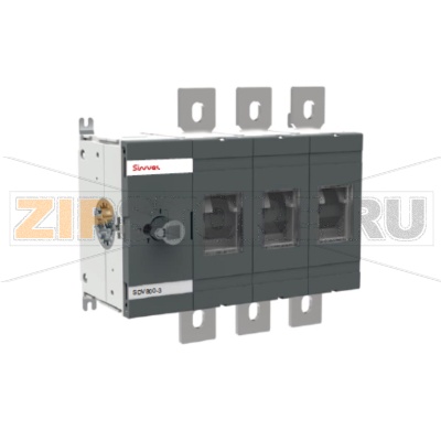 Выключатель-разъединитель 250 А, 3Р, без ручки Sinvel SDV250-3 