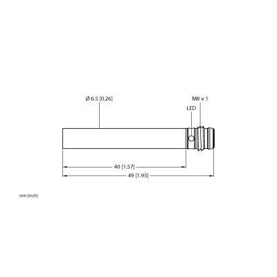 Датчик индуктивный Turck BI1.5-EH6.5-AP6X-V1131 