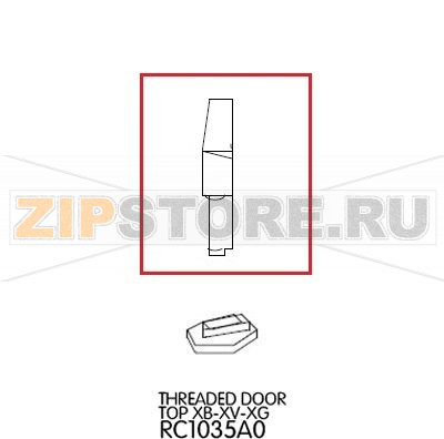 Threaded door top Unox XV 303G Threaded door top Unox XV 303GЗапчасть на деталировке под номером: 59Название запчасти на английском языке: Threaded door top Unox XV 303G
