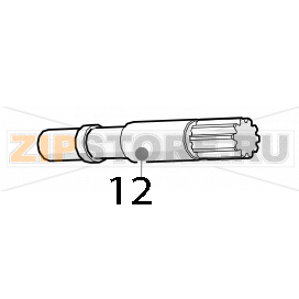 Reducer shaft Zumex Essential pro Reducer shaft Zumex Essential proЗапчасть на деталировке под номером: 12