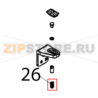 Spring Angelo Po FX61E1 Spring Angelo Po FX61E1Запчасть на деталировке под номером: 26