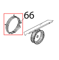 Resistenza circolare 3000 W and 2000 W, 230 V, incoloy 5 giri Unox XV 703G
