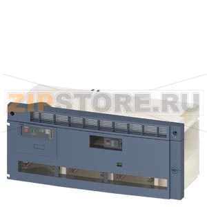 Switch connector with fuses In-line design, pluggable NH2 400 A, 4-pole AC23B 500V , 55 (AC500V) kA motor drive operating Fuse monitoring EFM 20 Siemens 3NJ6324-2AC0.-.... 