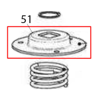 Coperchio trascinamento superiore Sigma BMR 80