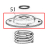 Coperchio trascinamento superiore Sigma BMR 80