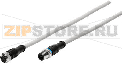 Кабель соединительный 2 м Festo KM12-8GD8GS-2-PU 