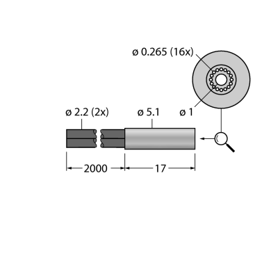 Световод Turck PBCF46U 