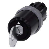 АКТУАТОР ПОВОРОТНОГО ПЕРЕКЛЮЧАТЕЛЯ С КЛЮЧОМ CES, 22MM, КРУГЛ., ПЛАСТИК С МЕТАЛЛИЧЕСКИМ ФРОНТАЛЬНЫМ КОЛЬЦОМ, НОМЕР ЗАМКА SSG10, С 2 КЛЮЧАМИ, 3 КОММУТАЦИОННЫХ ПОЛОЖЕНИЯ: I>O-II, БЕЗ ФИКСАЦИИ В ЛЕВОМ ПОЛОЖЕНИИ РУКОЯТКИ, С ФИКСАЦИЕЙ В ПРАВОМ ПОЛОЖЕНИИ РУКОЯТК