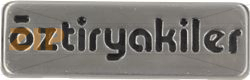 PLATE OZTIRYAKILER 90x28 mm 