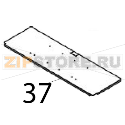 Top evap. head Angelo Po IS102SR Top evap. head Angelo Po IS102SRЗапчасть на деталировке под номером: 37