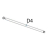 Roller shaft for dancer arm Godex T10