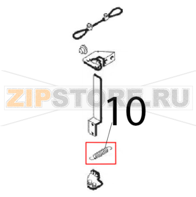 Spring Angelo Po 0A1FR1G Spring Angelo Po 0A1FR1GЗапчасть на деталировке под номером: 10