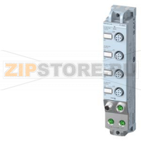 SIMATIC ET 200AL, КОММУНИКАЦИОННЫЙ МОДУЛЬ CM 4XIO-LINK, 4 КАНАЛА IO-LINK, ПОДКЛЮЧЕНИЕ 4XM12, СТЕПЕНЬ ЗАЩИТЫ IP67 Siemens 6ES7147-5JD00-0BA0