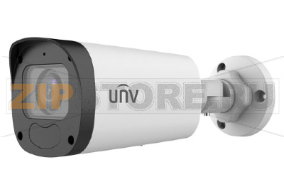 Uniview IPC2324LB-ADZK-G Видеокамера IP Уличная цилиндрическая: моториз. объектив 2,8-12мм, 4MP, Smart IR 50m, Mic, WDR 120dB, Ultra 265/H.264/MJPEG, MicroSD, POE, IP67 
