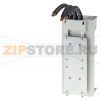 Device adapter, 3-pole, 80 A, for NGG, HGG, LGG, without mounting screws Busbar center-to-center spacing 60 mm, 200 x 81 mm for GG breaker: Terminals 3TC1GG20 must be ordered separately Siemens 8US1240-5MA00