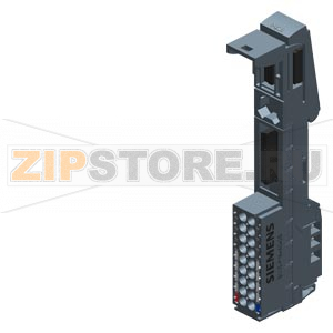 SIPLUS ET 200SP, Базовый блок BU15-P16+A0+2B TX RAIL, рабочая температура -40 ... +70&amp;#176;C, до +85&amp;#176;C в течение 10 минут, со стойким покрытием, на основе 6ES7193-6BP00-0BA0 . базовый блок типа A0, втычные клеммы, без дополнительных клемм, продолжени 