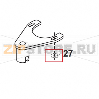 Washer M10 Bear Varimixer AR40 VL-1S                                                                         Washer M10 Bear Varimixer AR40 VL-1SЗапчасть на сборочном чертеже под номером: 27Название запчасти на датском&nbsp;языке: Washer M10 Bear Varimixer AR40 VL-1S