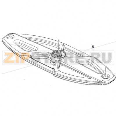 Spülfeld kpl Winterhalter UC-M Spülfeld kpl Winterhalter UC-MЗапчасть на деталировке под номером: 6Название запчасти на немецком языке: Spülfeld kpl Winterhalter UC-M