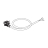 Cavo USA 3 poli grigio 1 mm Saeco Royal Digital
