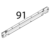 Profilo interno superiore porta Tecnoeka KF 1010 EV UD