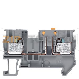 Instrument isolating terminal 4 mm2, 6.2 mm wide gray Siemens 8WH6000-6CG00 