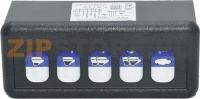 PUSH-BUTTON PANEL 5 BUTTONS 220V