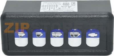 PUSH-BUTTON PANEL 5 BUTTONS 220V 