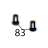Tapping screw, P, NI, 3*6, tap III Godex RT230