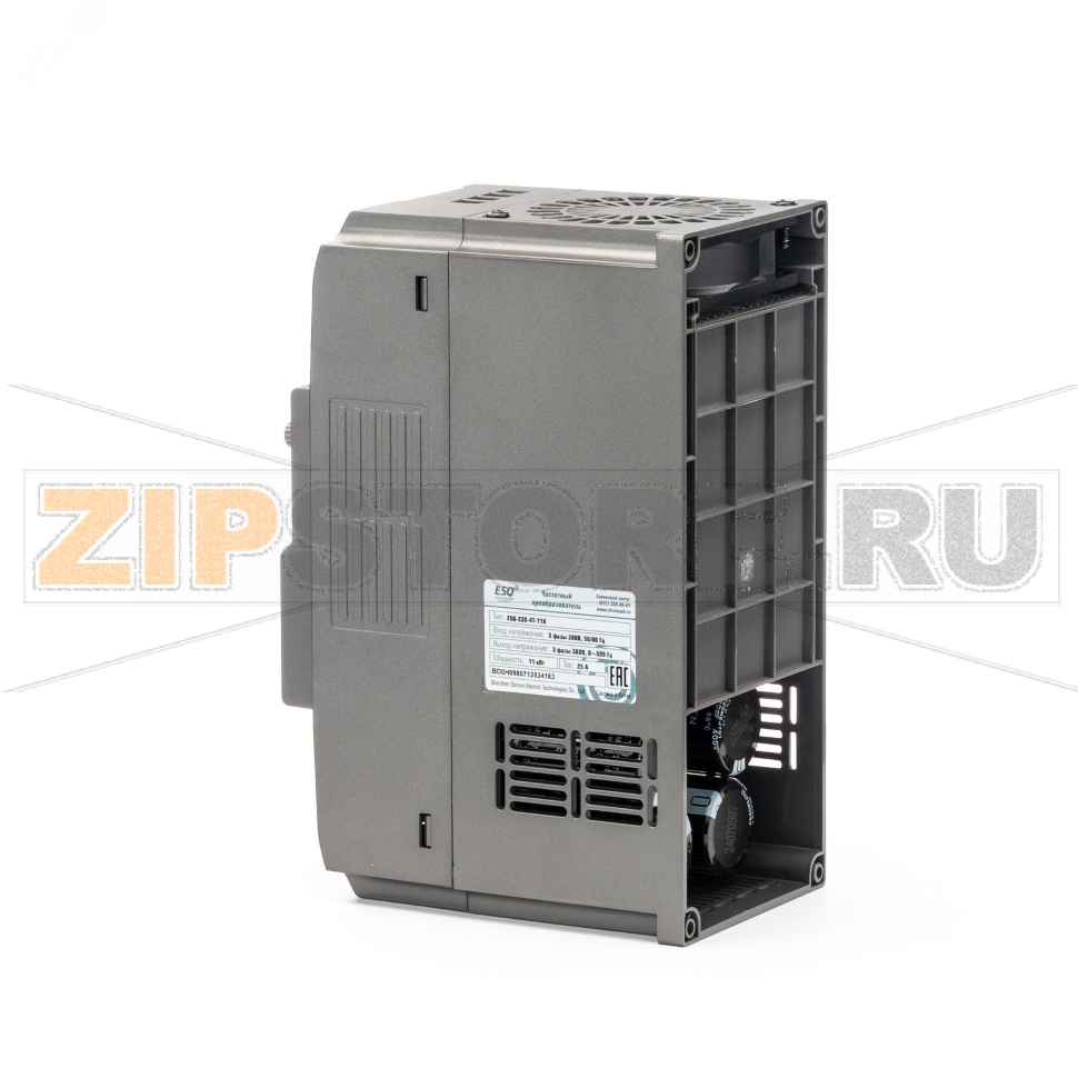 Преобразователь частоты 11 кВт, 380 В, 0-599 Гц, IP20 ESQ 08.04.304429 