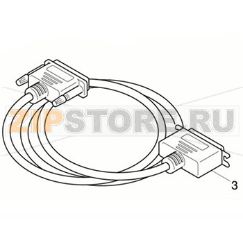 Кабель USB TSC TDP-245 Plus   Кабель USB 1500 мм для принтера TSC TDP-245 PlusЗапчасть на сборочном чертеже под номером: 3Количество запчастей в комплекте: 1Название запчасти TSC на английском языке: USB CABLE (1500 mm)
