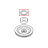Crinkle washer 21,8x15,8x0,2 Saeco Talea Giro
