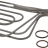 ТЭН 5670W 230V W/GASKETS - ТЭН 5670W 230V W/GASKETS