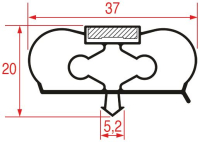 ВСТАВНОЙ УПЛОТНИТЕЛЬ 1575X455 MM