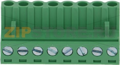 TERMINAL BLOCK 8-POLES PITCH 5.08 