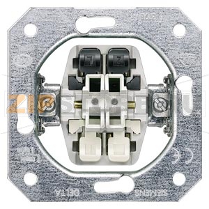 DELTA PLUS ВЫКЛЮЧАТЕЛЬ ЭЛЕКТРО-МЕХАНИЧ. ЧАСТЬ ДЛЯ МОНТАЖА ПОД ШТУКАТУРКУ 10A 250В 2 КЛАВИШИ С ФИКСАЦИЕЙ ВИНТАМИ Siemens 5TA2128 