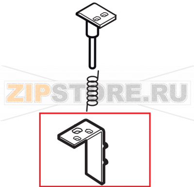 Upper door hinge Lainox NAEB101R     Upper door hinge Lainox NAEB101RЗапчасть на сборочном чертеже под номером: P28 AНазвание запчасти на английском&nbsp;языке:&nbsp;Upper door hinge Lainox NAEB101R