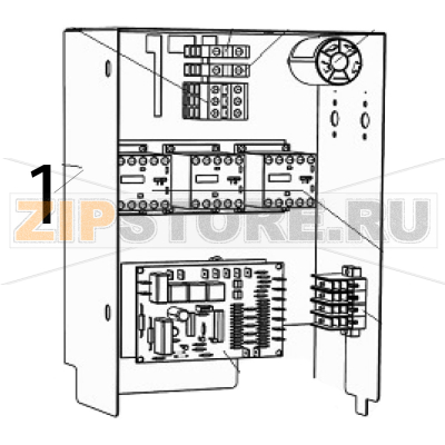 Cassetta elett. Silanos NE1300 Cassetta elett. Silanos NE1300Запчасть на деталировке под номером: 1