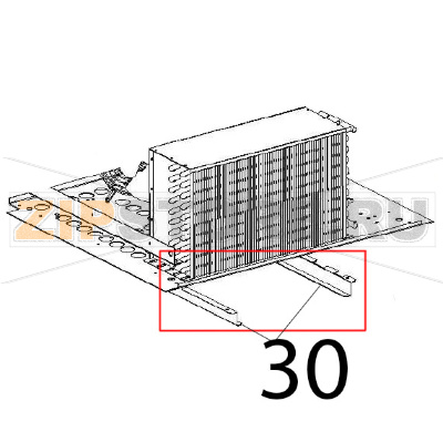 Guide Angelo Po DA51 Guide Angelo Po DA51Запчасть на деталировке под номером: 30