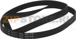 BELT 1201 J6 EL PU WHIRLPOOL C00119126 