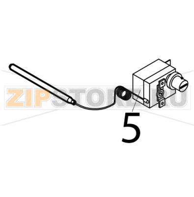 Thermostat Silanos N700 PS Thermostat Silanos N700 PSЗапчасть на деталировке под номером: 5