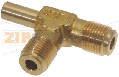 T-FITTING 1/8 x 1/8 x ø 6 mm 