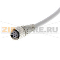 Кабель с разъемом М12 Omron XS2F-D421-J80-F