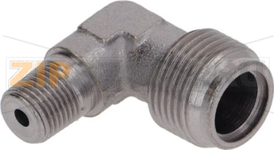 L-FITTING ø 3/8M GAS - 1/8M NPT 
